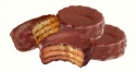 chocolate coffee mini cakes alfajor - product's photo